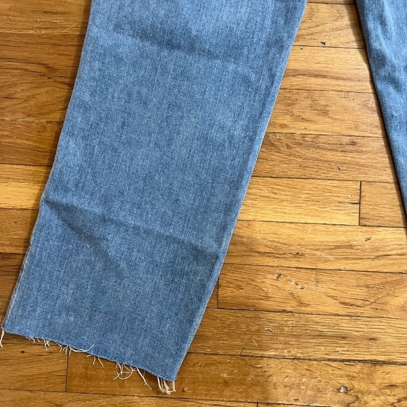 Joe's Jeans Womens mom Jeans Blue Size 32 High-Rise Wide-Leg Stretch $198 357 - Picture 5 of 11